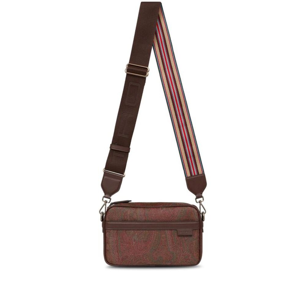 Etro Brown Messenger Bags Men